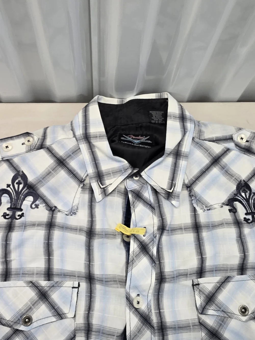 Fender Custom Shop Rock & Roll Religion Long Sleeve Shirt Men's Size 3XL - Picture 5 of 13
